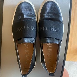 Calvin Klein slip on shoes